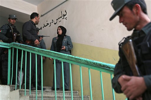 Afghanistan's first female police chief starts job