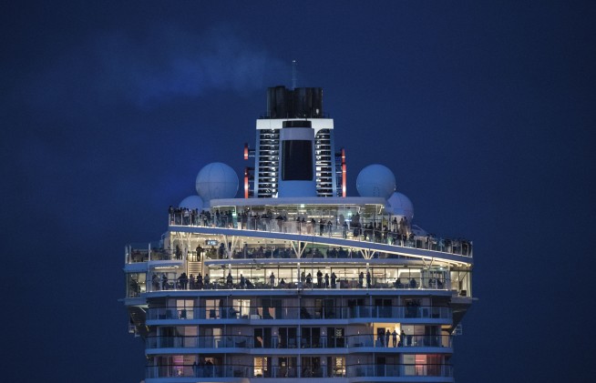 German cruise ship sets sail, hopes short trip thwarts virus