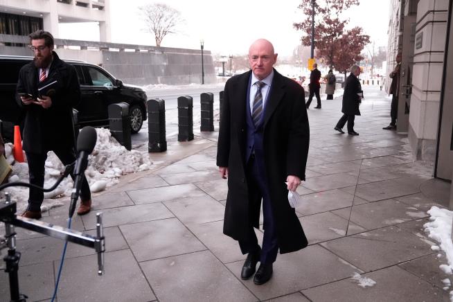 Judge seems skeptical of legal justification for Pentagon's punishment of Sen. Mark Kelly