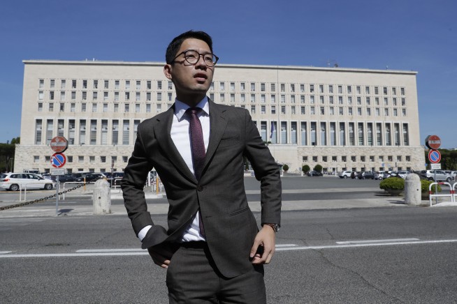 Hong Kong leader says 8 pro-democracy activists who escaped to the West 'will be pursued for life'