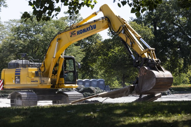 After delays, construction on Obama Center begins in Chicago
