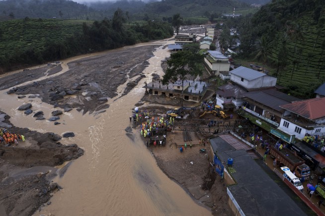 Study finds rains that led to deadly Indian landslides were made worse by climate change