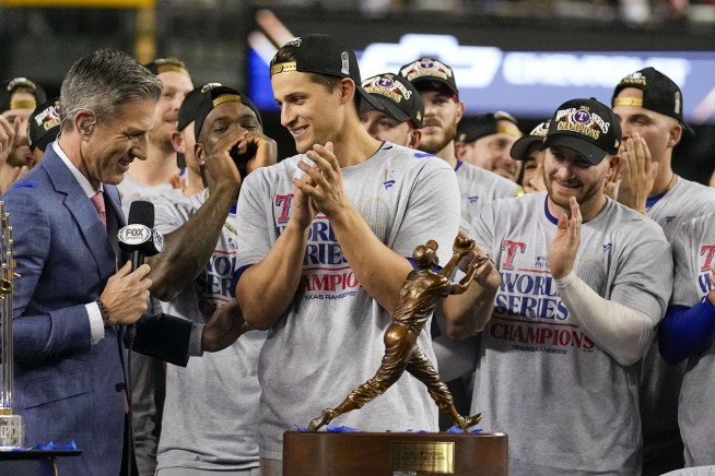 Texas Rangers win first World Series title with 5-0 victory over Arizona Diamondbacks in Game 5