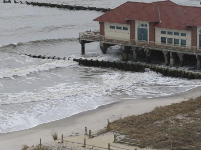 Too much Atlantic in Atlantic City: Beach erosion has casinos desperately seeking sand by summer