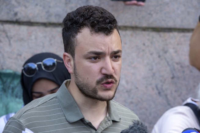Mahmoud Khalil's wife gives birth after ICE denies Columbia activist's plea for temporary release