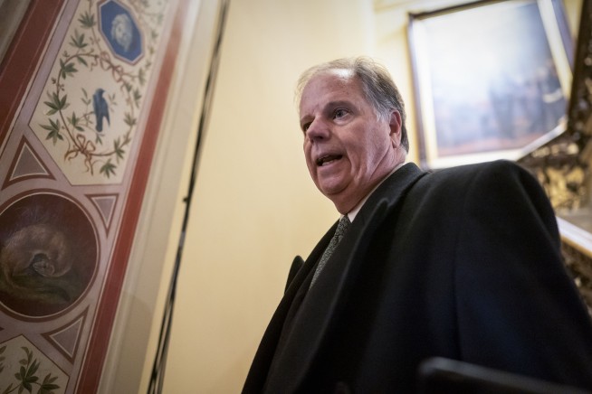 Vulnerable Democrat Doug Jones will vote to convict Trump