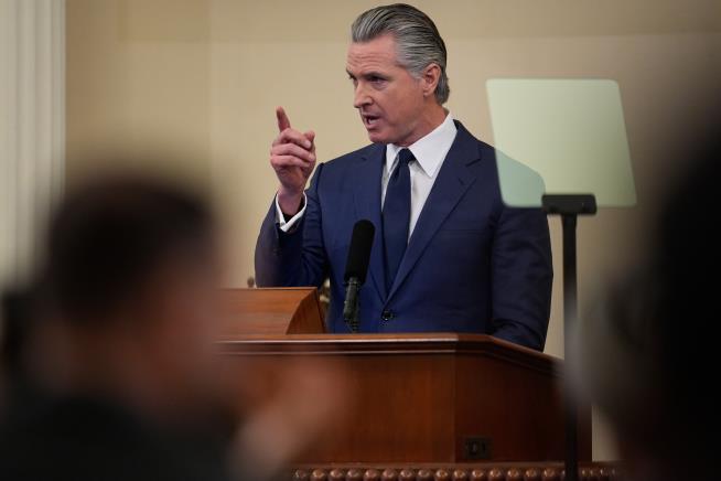 Newsom punches back at California's critics and Trump in his final State of the State speech