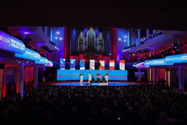 Two networks announce GOP presidential debates just days apart at same New Hampshire school