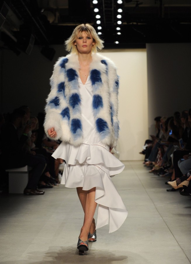 Jeremy Scott visits '80s NYC at NY Fashion Week