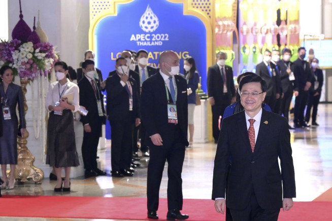 Hong Kong leader Lee isolating with COVID-19 after APEC trip