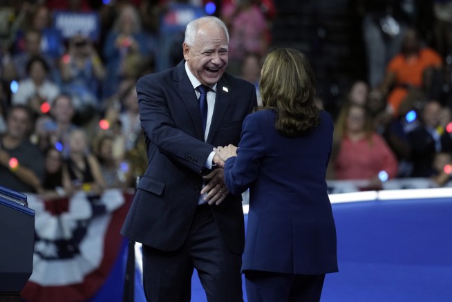 How Tim Walz became beloved by young voters with a message that the GOP is 'weird'