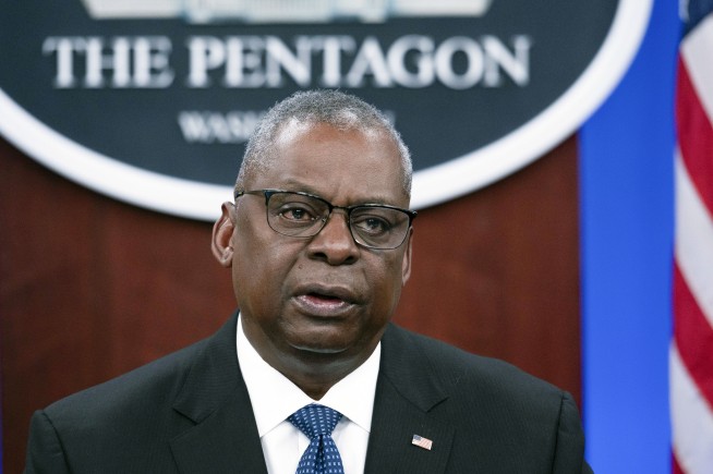 Austin is released from hospital after complications from prostate cancer surgery he kept secret