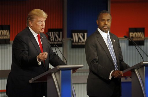 The Latest: GOP presidential candidates meet for 4th debate