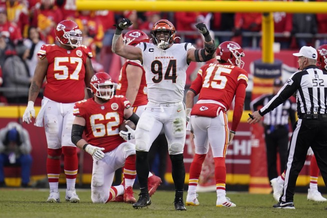 Bengals top Chiefs 27-24 in OT to clinch Super Bowl trip