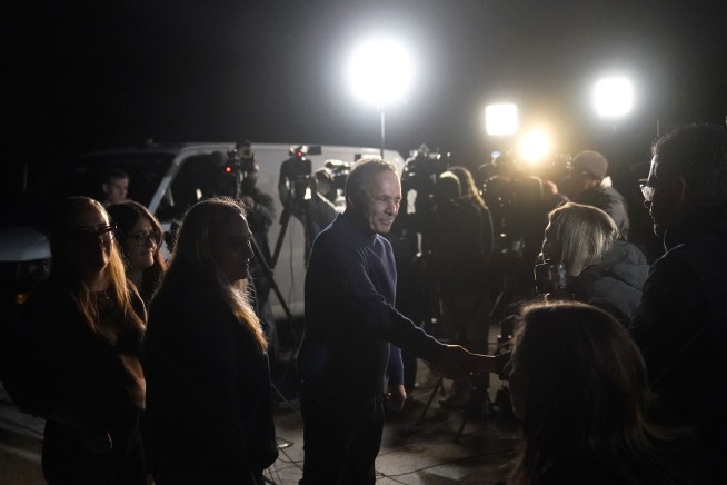 The father of American teenage hostage freed by Hamas says she is 'doing very good'