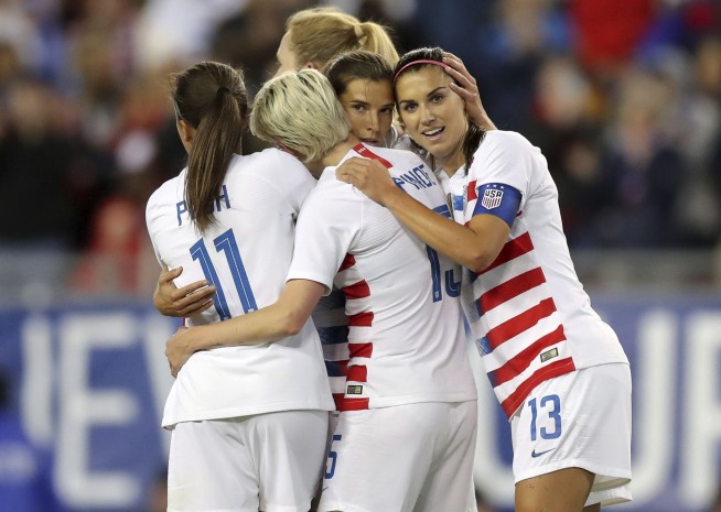 Women's national soccer team players sue for equitable pay