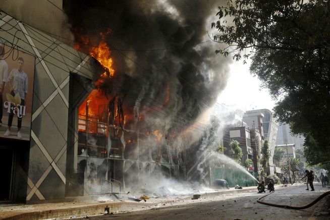 Renewed anti-government protests leave nearly 100 dead, hundreds more injured in Bangladesh