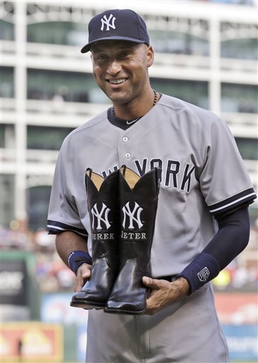 Jeter gets presidential farewell in Texas