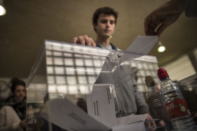 The Latest: Greek PM says austerity defeated in Spain