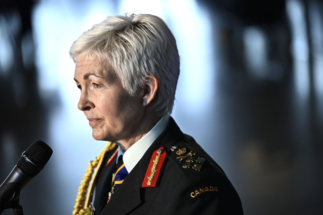 Canada's top military commander calls out US senator for questioning a woman's role in combat