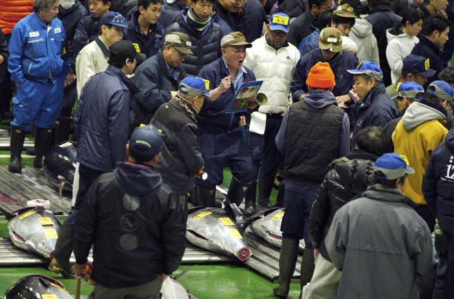 Bluefin goes for $3 million at 1st 2019 sale at Tokyo market