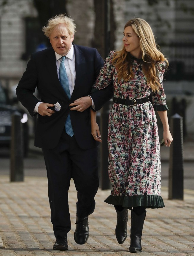 UK PM Boris Johnson marries fiancee in private ceremony