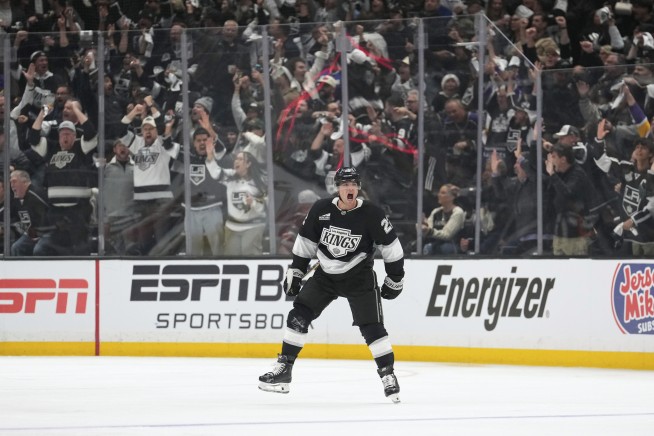 Kings serenaded by another national anthem by harmonica chorus from Koreatown senior citizen center