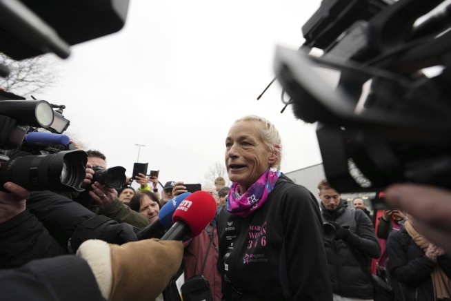 Running a marathon a day in 2024, she has a world record within her grasp