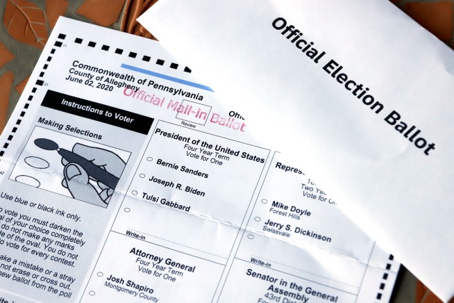 Democrats in Pa. scramble to limit number of 'naked ballots'