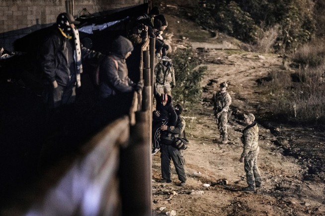 Border clash marks 2nd use of tear gas in just over a month