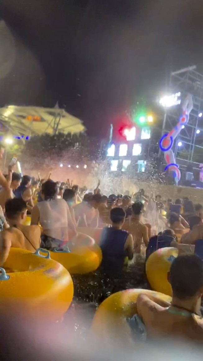 Wuhan pool parties bring post-coronavirus relief in China