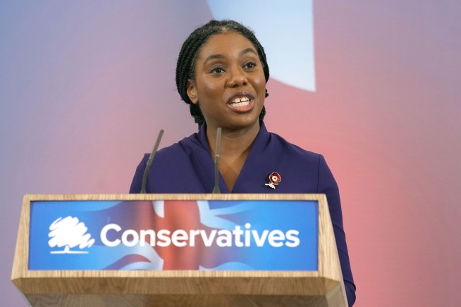 UK Conservatives pick Kemi Badenoch as new leader, first Black woman to head a big British party