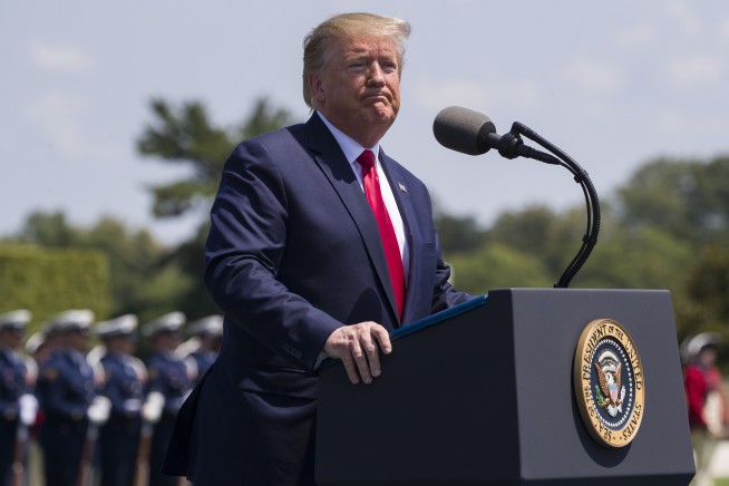 Trump vows to retaliate against French digital tax