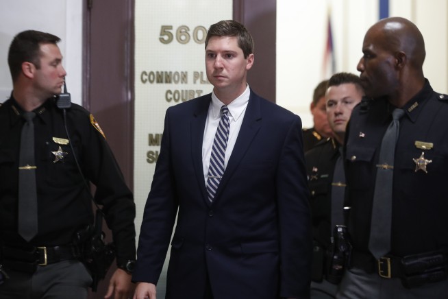 The Latest: Prosecutor: Jury favored toward lesser charge