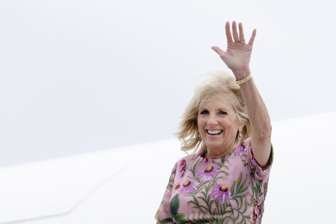 Jill Biden says she, president settle arguments by 'fexting'