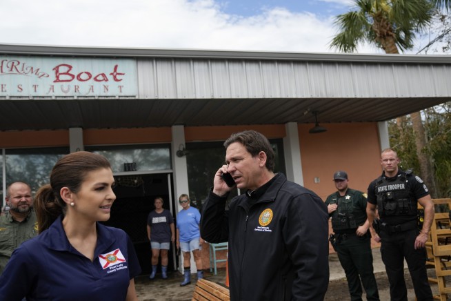 DeSantis won't meet with Biden during president's trip to survey Idalia damage