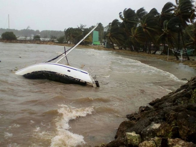 The Latest: Maria continues strengthening, hits 175 mph