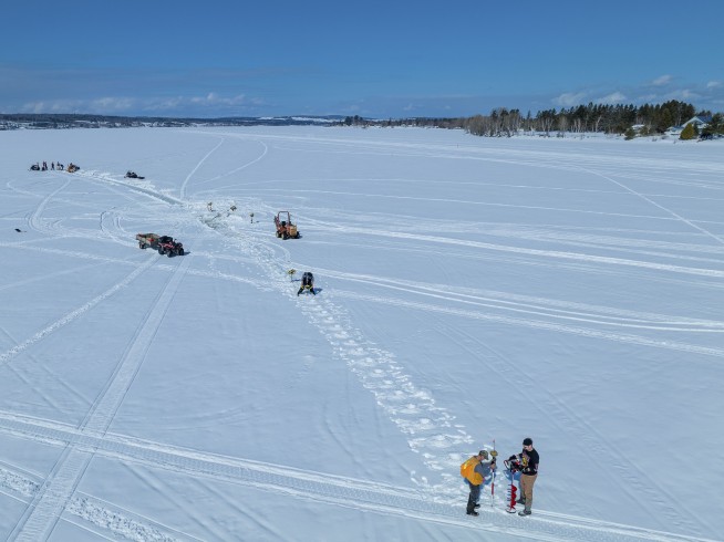 Circle back: Maine claims biggest ice disk, at 1,776 feet