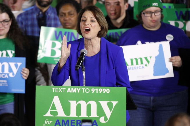 The Latest: Buttigieg celebrates strong New Hampshire finish