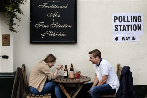 Exit poll: Conservatives surprisingly strong in UK election