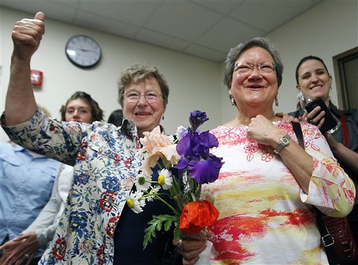 Judge rejects halt to Wisconsin gay marriages