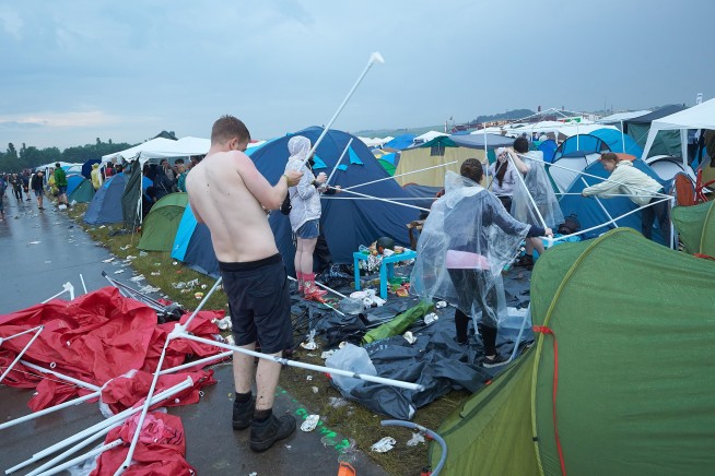 German rock festival suspended after 72 injured in storm
