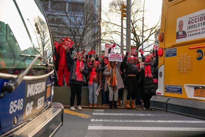 Thousands of nurses go on strike at several major New York City hospitals
