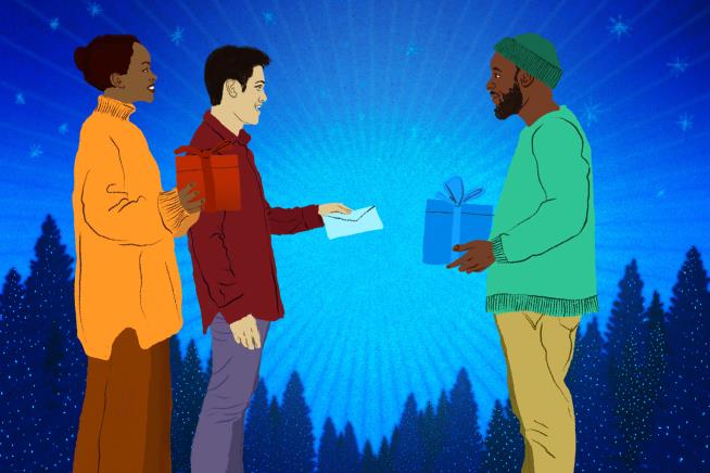 What Americans think about giving cash as holiday gifts, according to a new AP-NORC poll