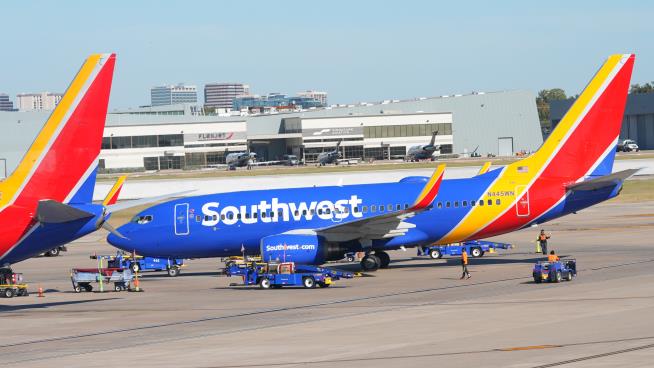 Government waives part of a Biden-era fine against Southwest Airlines