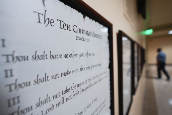 Ten Commandments won't go in some Louisiana classrooms until at least November as lawsuit plays out