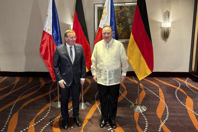 Germany and the Philippines agree to rapidly finalize a defense pact to address security threats