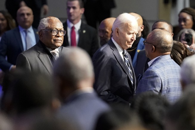 Biden condemns white supremacy in a campaign speech at a church where Black people were killed