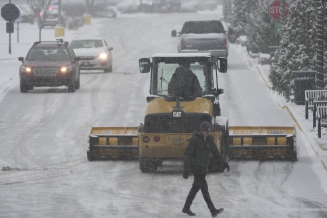The heaviest snowfall in a decade is possible as a wintry blast roils parts of the US