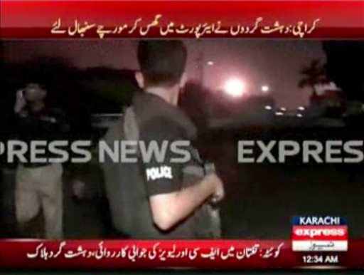 Gunmen storm airport in Pakistan, killing 9 people